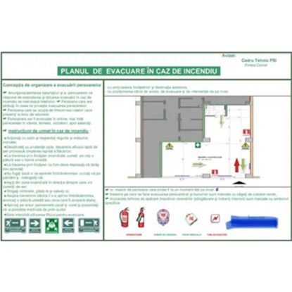 Poza cu Întocmire Plan de Evacuare
