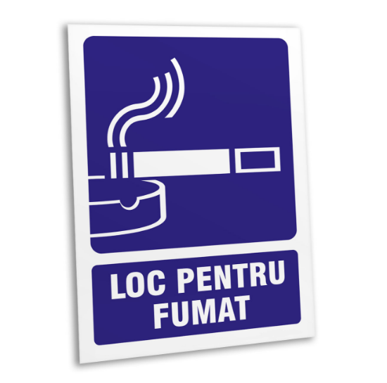 Poza cu Indicator Loc pentru fumat