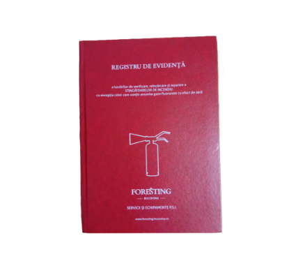 Poza cu Registru de evidență Stingătoare de incendiu