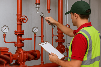 Poza cu Verificare periodica pompe de alimentare cu apă a instalaţiei