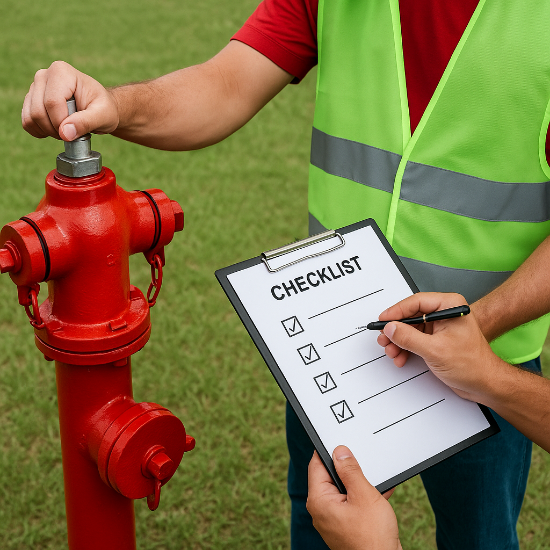 Poza cu Verificare periodică hidranți exteriori