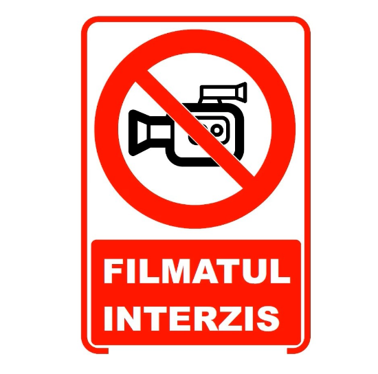 Poza cu Indicator filmatul interzis